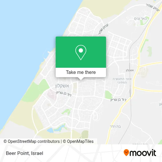 Beer Point map