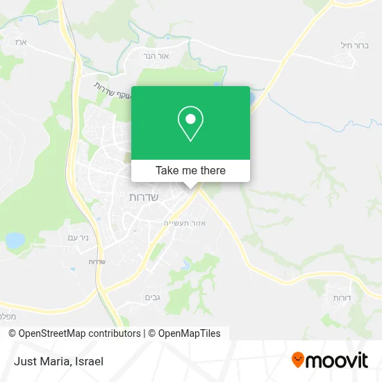 Just Maria map