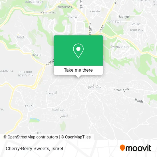Cherry-Berry Sweets map