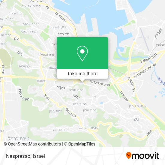 Nespresso map