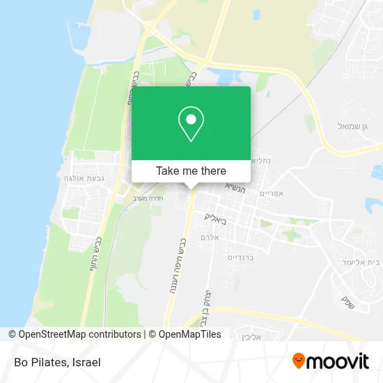 Bo Pilates map