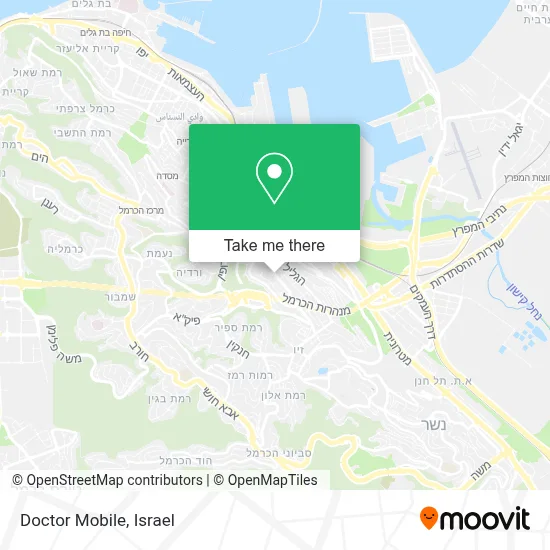 Doctor Mobile map