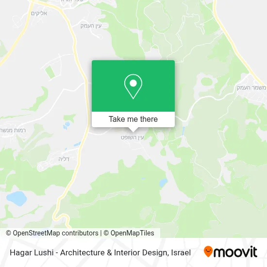 Hagar Lushi - Architecture & Interior Design map