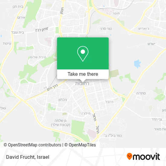 David Frucht map