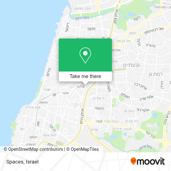 Spaces map