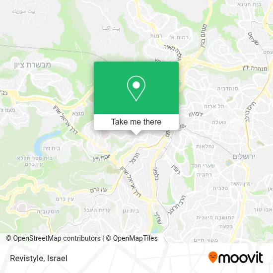 Revistyle map