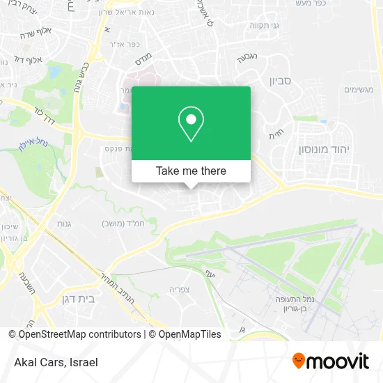 Akal Cars map