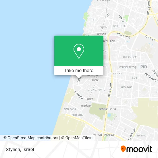 Stylish map