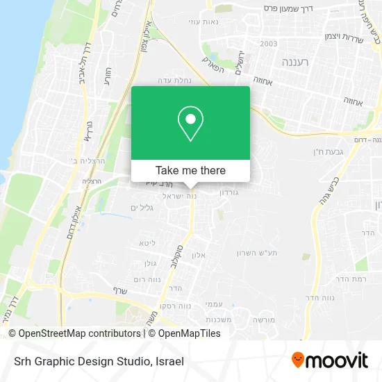Srh Graphic Design Studio map