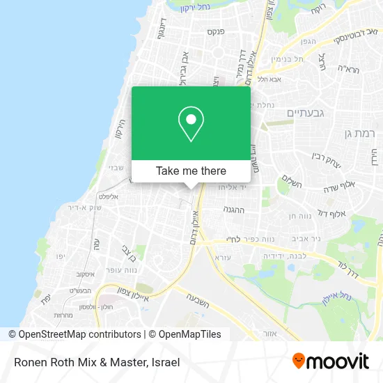 Ronen Roth Mix & Master map