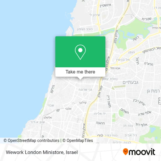 Wework London Ministore map
