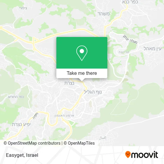 Easyget map