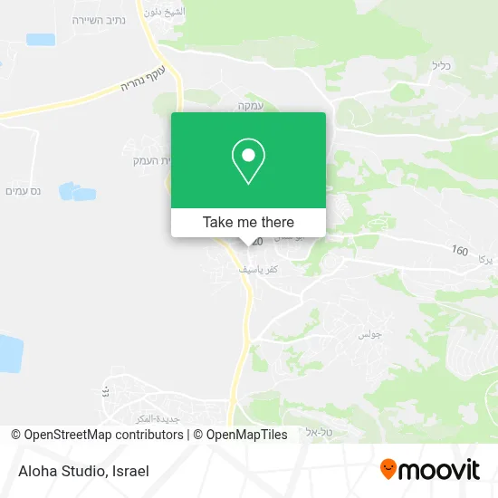 Aloha Studio map