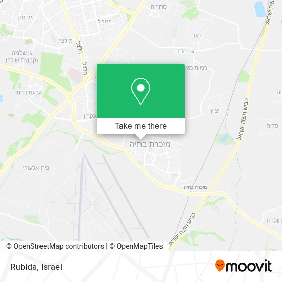 Rubida map