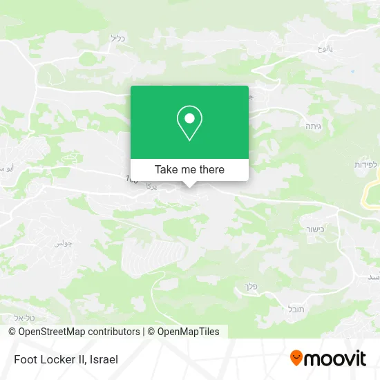 Foot Locker Il map