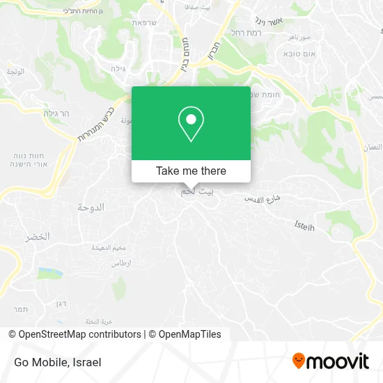 Go Mobile map