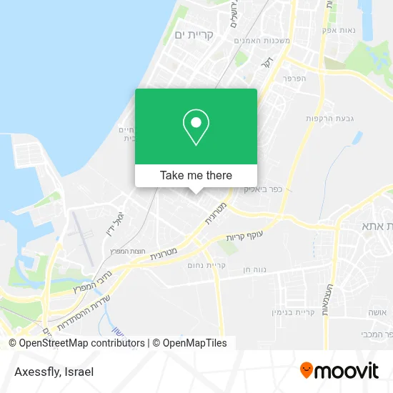 Axessfly map