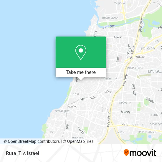 Ruta_Tlv map