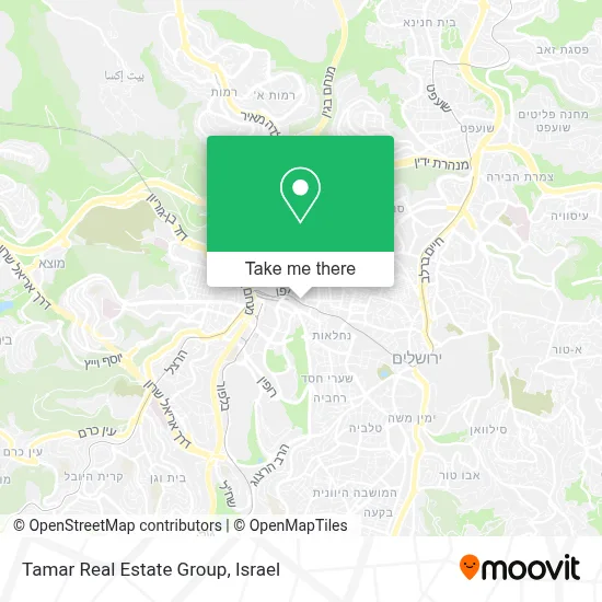 Tamar Real Estate Group map
