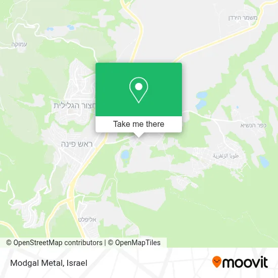 Modgal Metal map