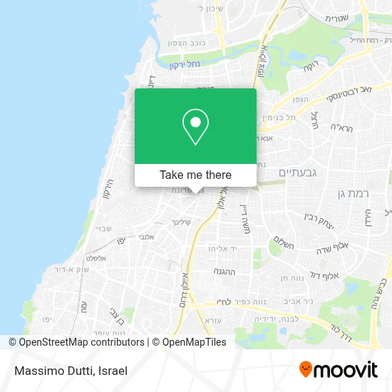 Massimo Dutti map