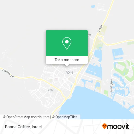Panda Coffee map