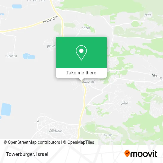 Towerburger map