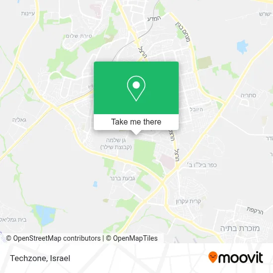 Techzone map