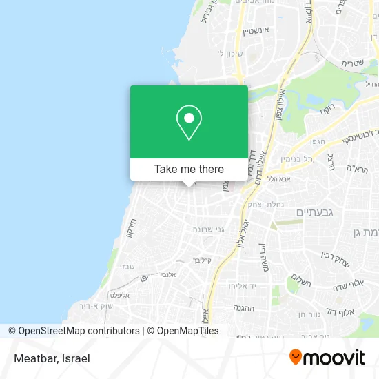 Meatbar map