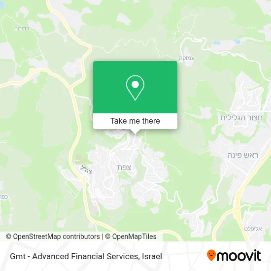 Gmt - Advanced Financial Services map