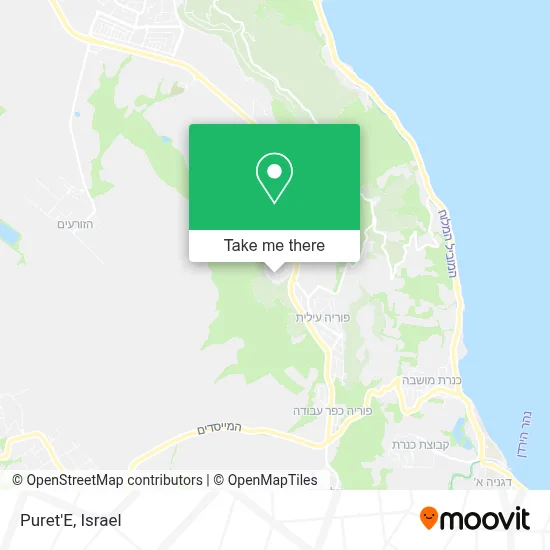 Puret'E map