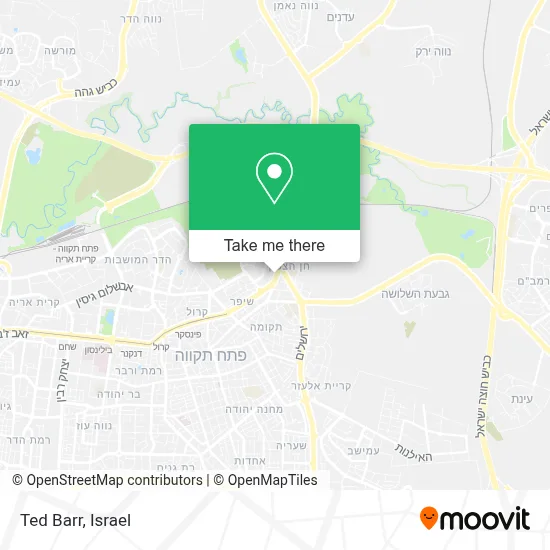 Ted Barr map