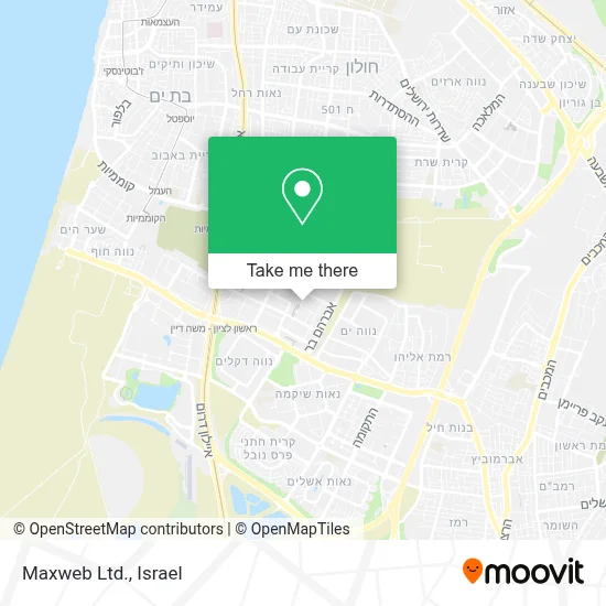 Maxweb Ltd. map