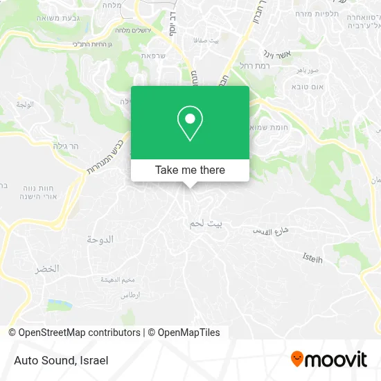Auto Sound map