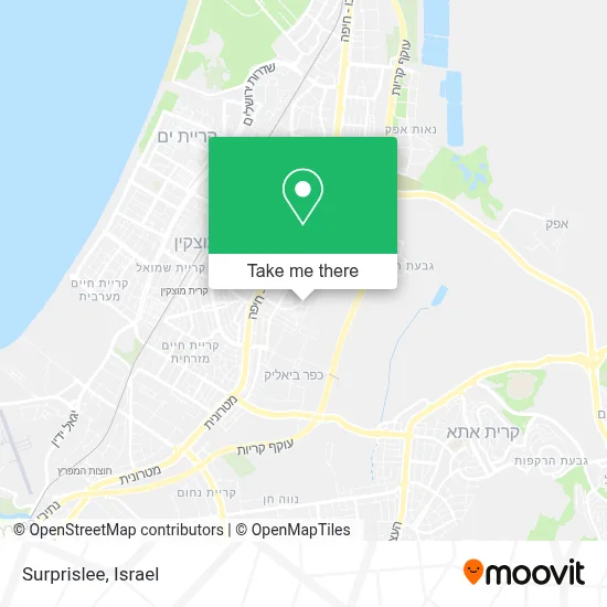 Surprislee map