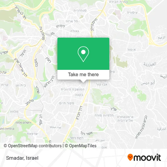 Smadar map