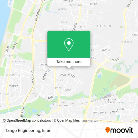 Tango Engineering map