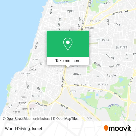World-Driving map