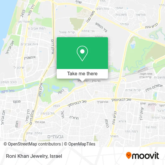 Roni Khan Jewelry map