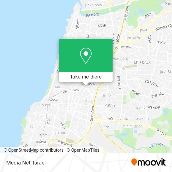 Media Net map