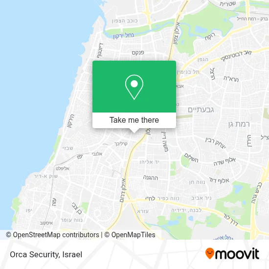 Orca Security map