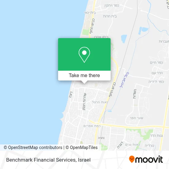 Benchmark Financial Services map