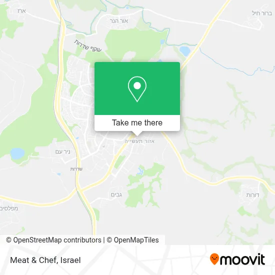Meat & Chef map