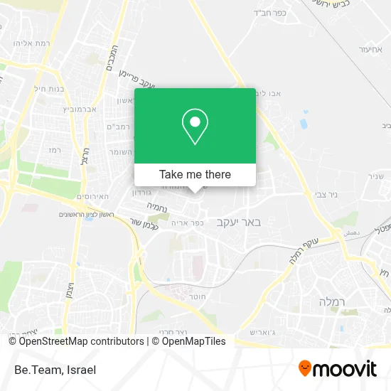 Be.Team map
