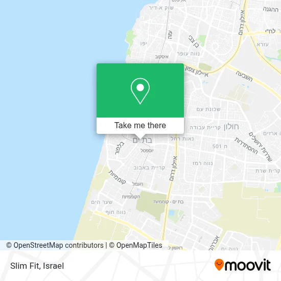 Slim Fit map