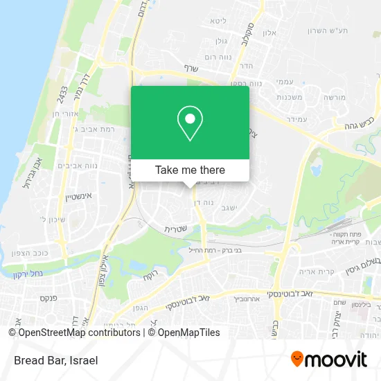 Bread Bar map