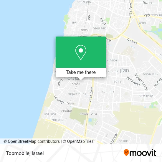Topmobile map