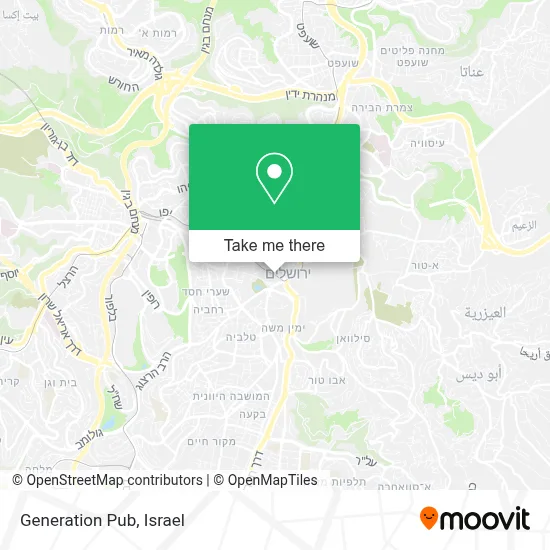 Generation Pub map