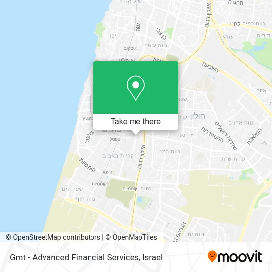 Gmt - Advanced Financial Services map