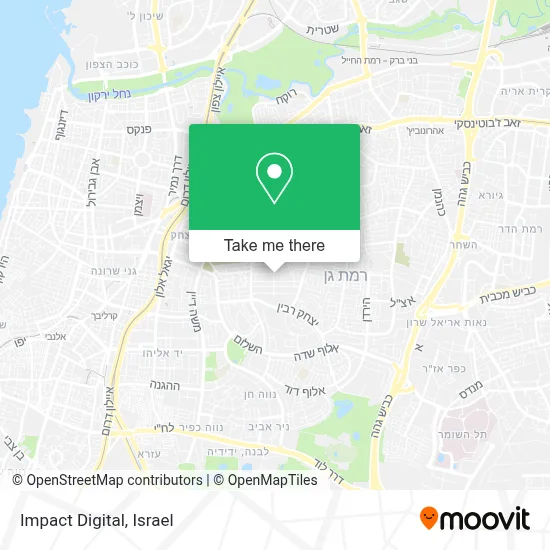 Impact Digital map